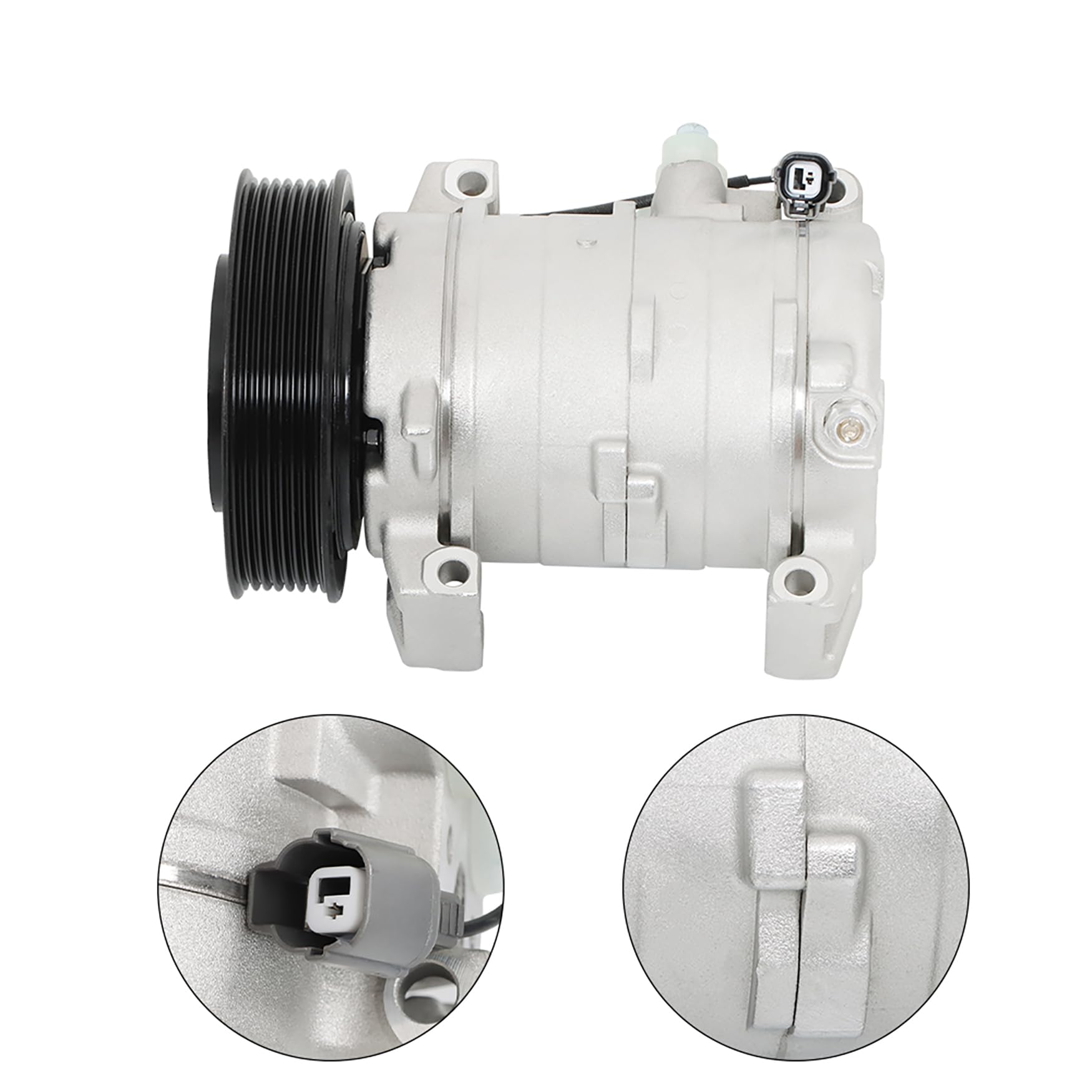 WFLNHB A/C Compressor CO9537C SD508 Replacement for Jeep Wagoneer Wrangler Cherokee Comanche - Car Air Conditioning System Repair Part for Hot Summer Days
