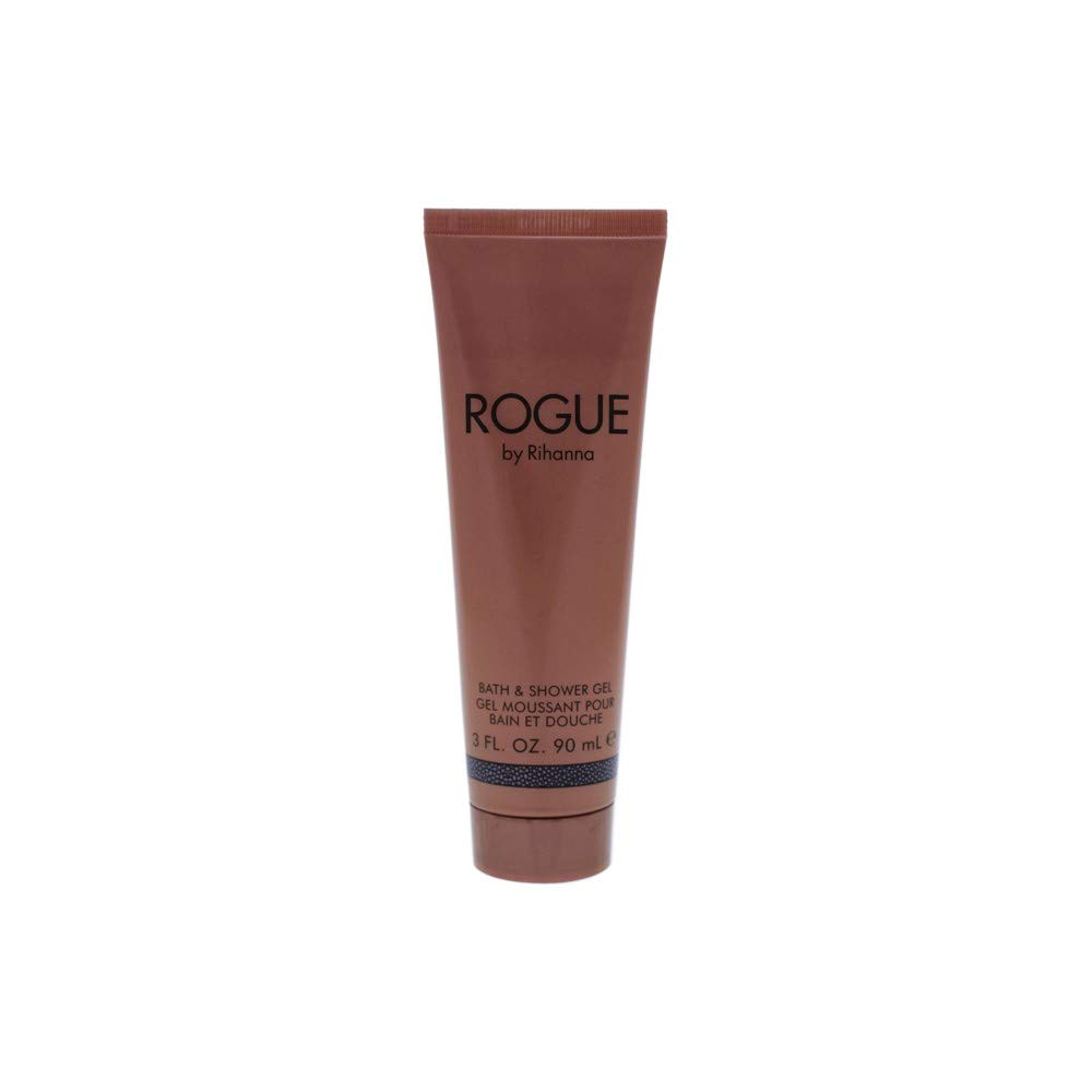 Rihanna Rogue Women's Bath & Shower Gel - 3 oz Tester | Luxurious Fragrance for Daily Shower, Spa & Gift Sets