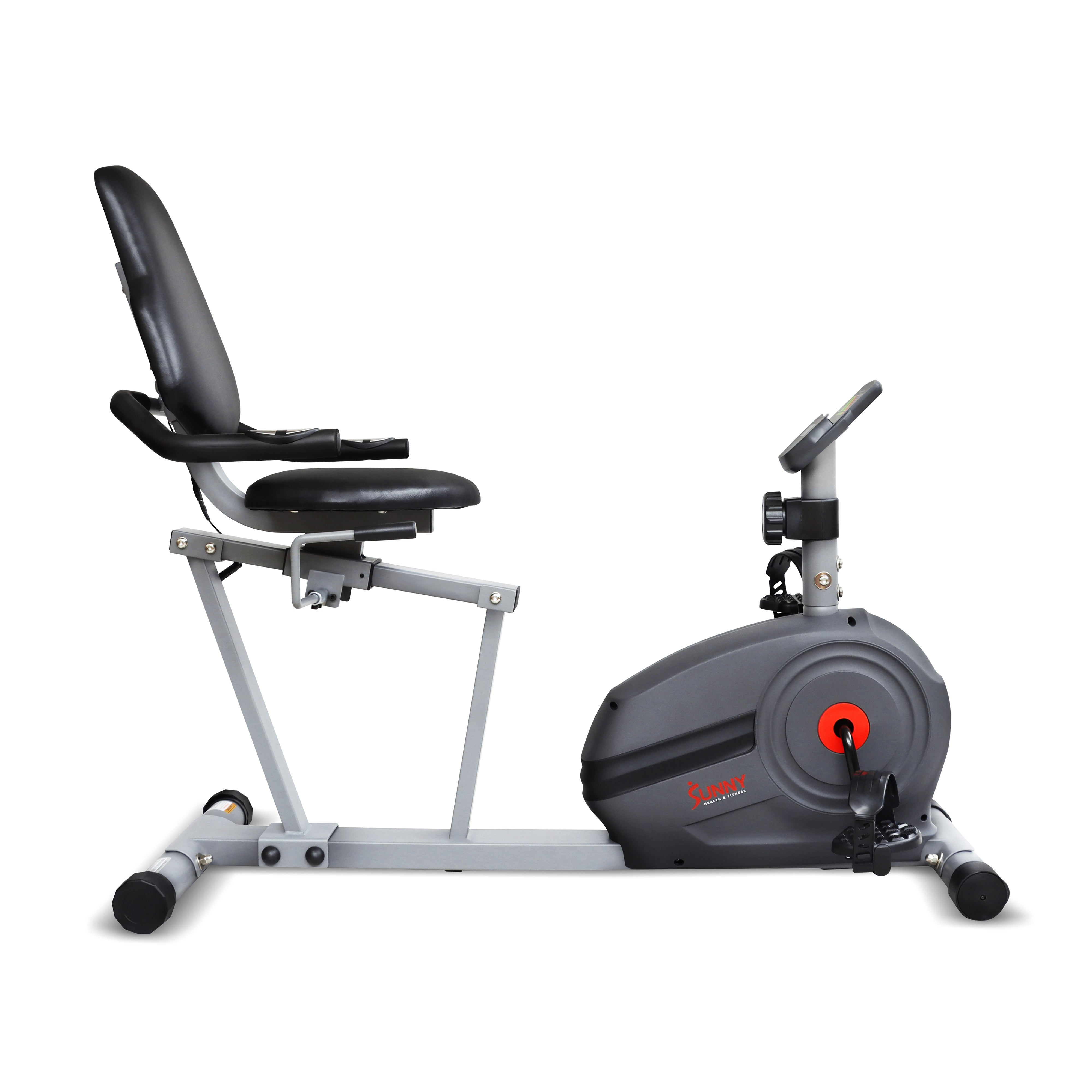 Premium Magnetic Recumbent Exercise Bike with SunnyFit® App & Bluetooth - Home Workout Equipment for Seniors & Rehab