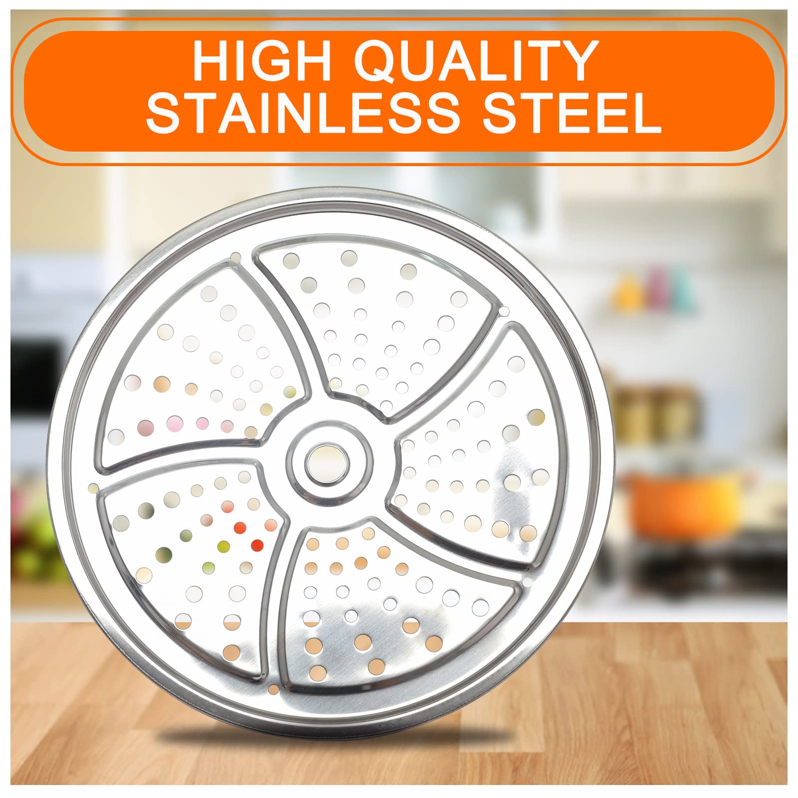 2-Pack Stainless Steel Pressure Canner Rack - 11 Inch Universal Canning Rack for Presto, All-American & Most Pressure Cookers | Perfect for Home Canning, Preserving Jars & Kitchen Food Storage