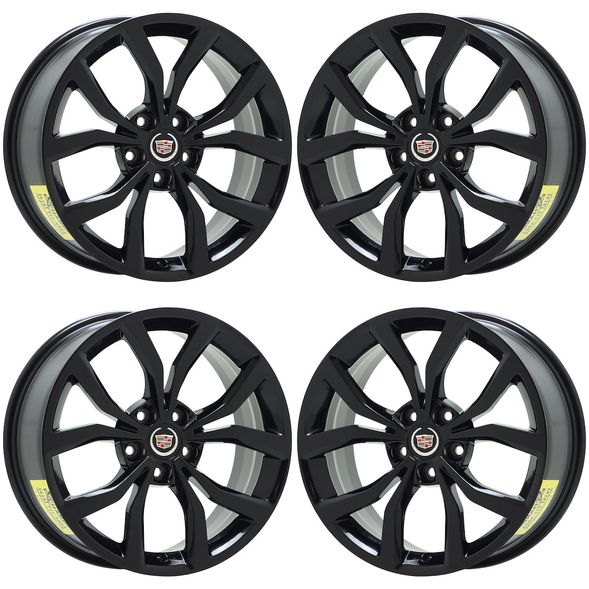 18x8 18x9 Gloss Black OEM Wheels for Cadillac ATS Coupe - Factory Replacement 4704 4706 (Exchange Program) - Perfect for Upgrades & Custom Builds