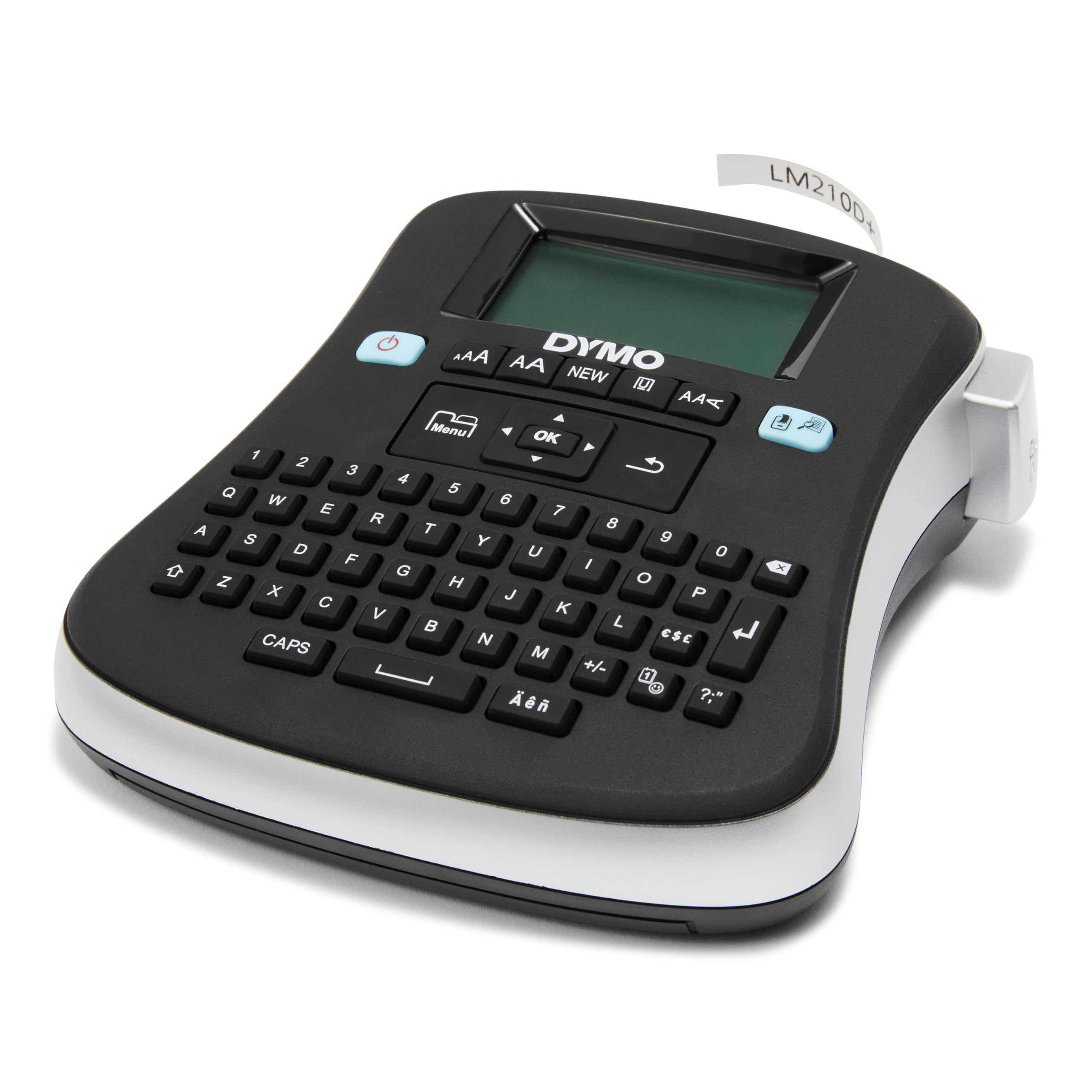 DYMO LabelManager 210D Portable Label Maker with QWERTY Keyboard & Large Display - Easy-to-Use Desktop Label Printer for Home, Office & Business Organization | Perfect for Filing, Storage, Shipping & Inventory Management