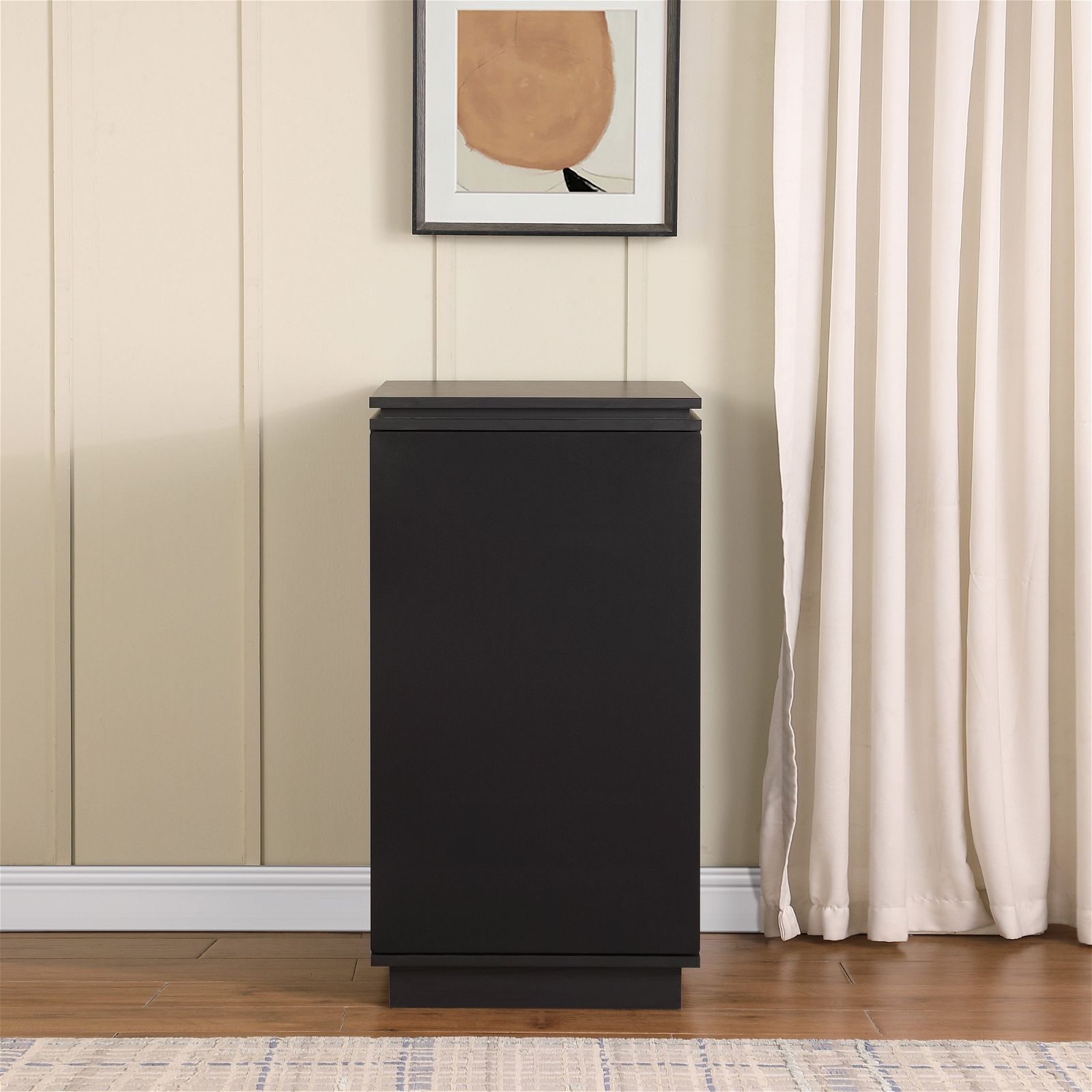 Tauris™ BROADWAY HiFi BLACK Oak TV Stand - Premium Entertainment Center for Living Room, Home Theater & Gaming Setup