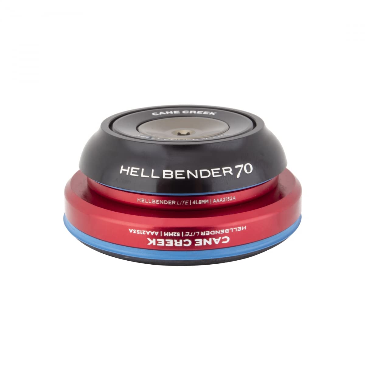 Cane Creek 70 Hell Bender Lite Headset - Premium Mountain Bike Headset for Trail & Enduro Riding | Durable & Lightweight MTB Headset for Smooth Steering Performance