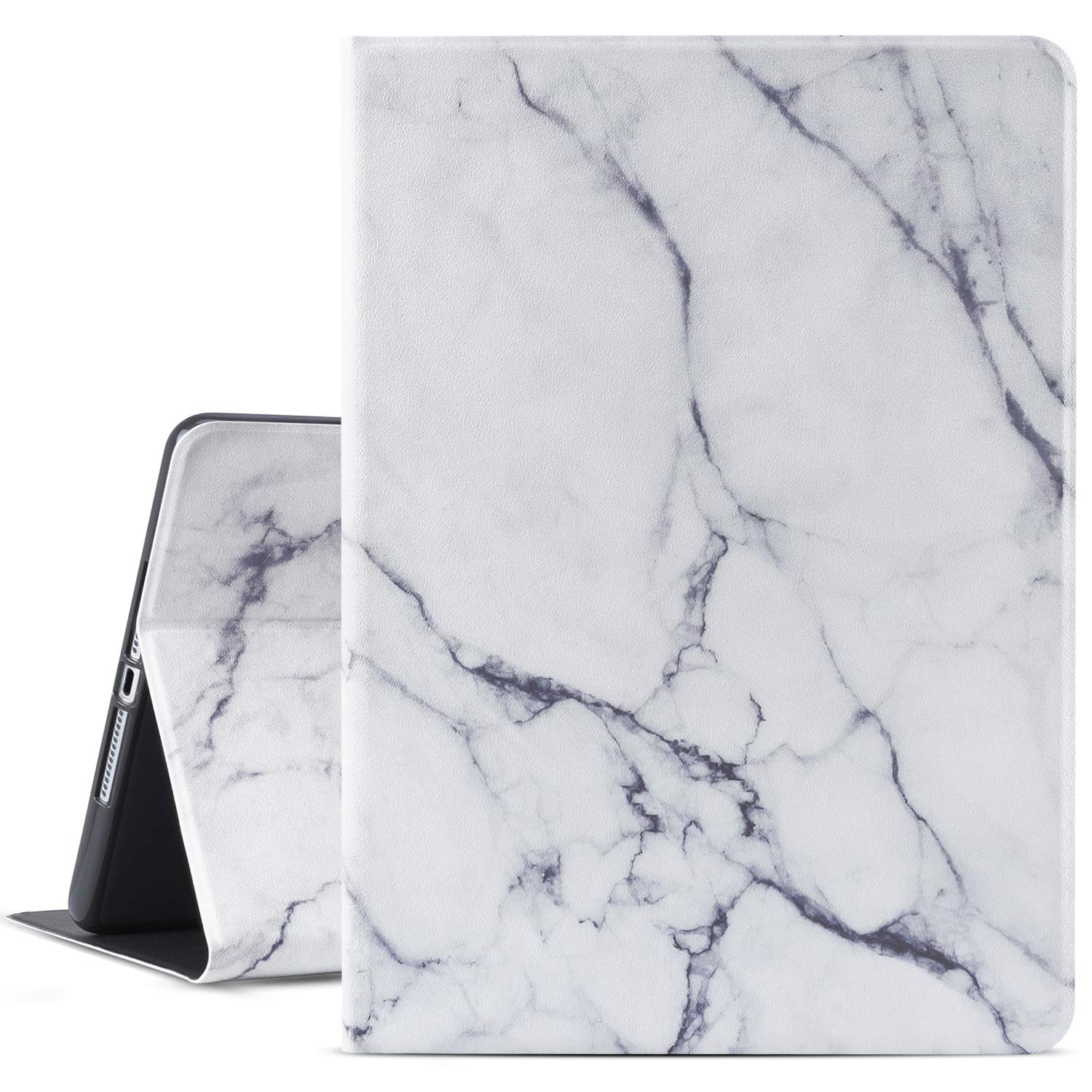 Premium Leather Folio Case for iPad Air 2/1 & iPad 6th/5th Gen 9.7