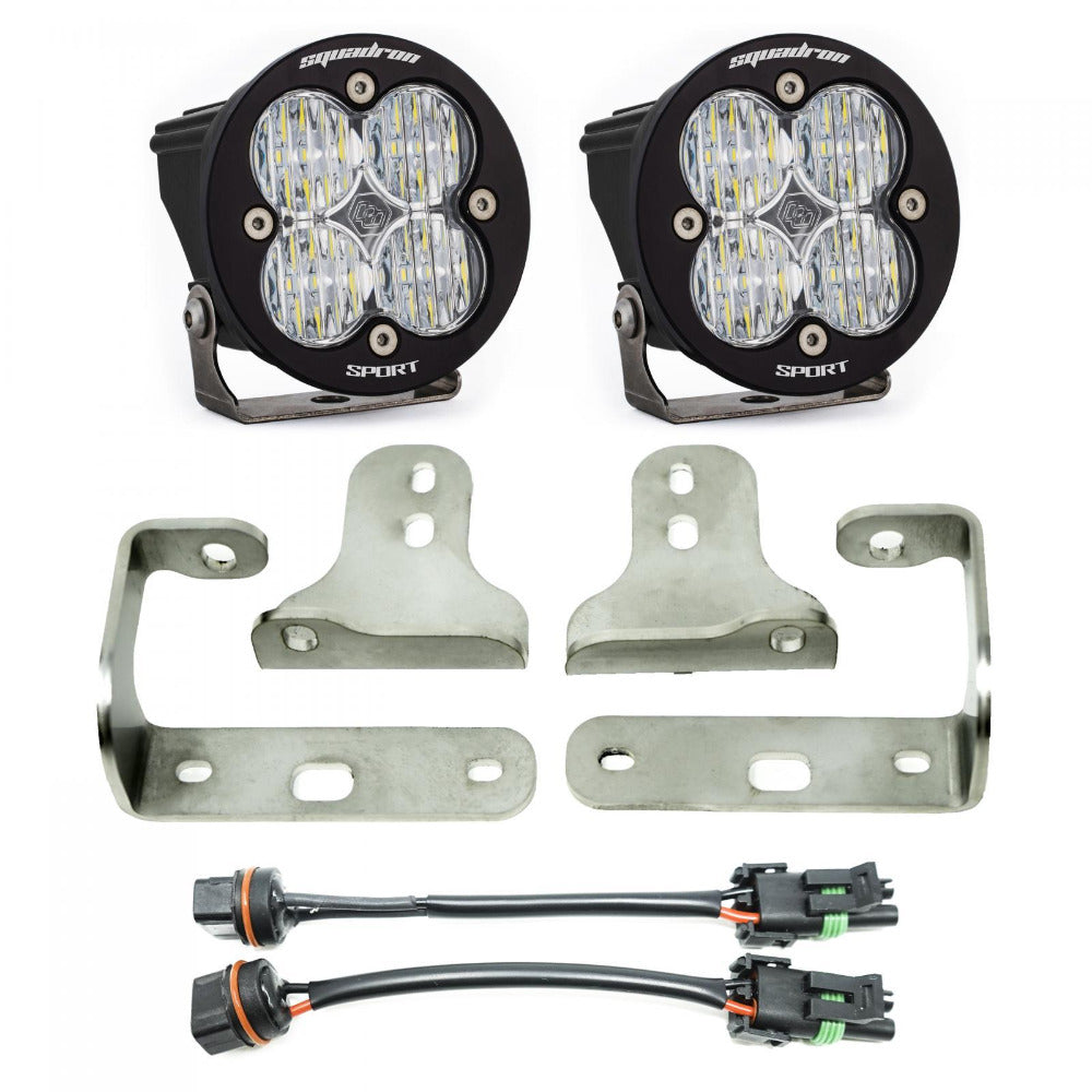 2024 Jeep Gladiator JT Fog Light Pocket Kit - Durable Off-Road LED Fog Lights for Enhanced Visibility in All Weather Conditions | Perfect for Night Driving & Adventure Off-Roading