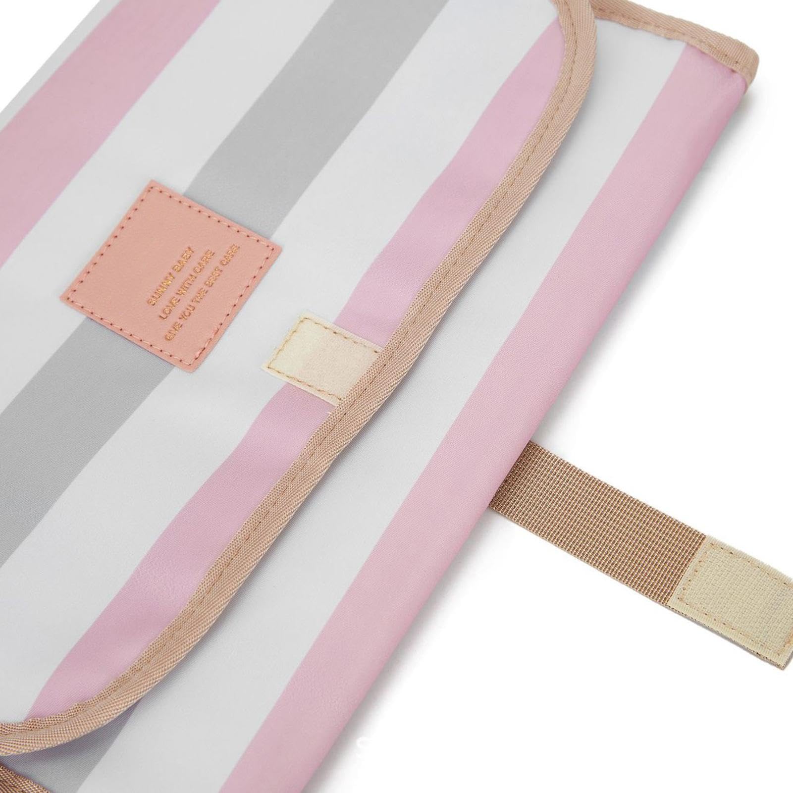 Portable Baby Changing Pad - Foldable, Washable & Waterproof Travel Changing Mat for Infants - Soft & Lightweight Diaper Changing Station for Home, Nursery, or On-the-Go Use
