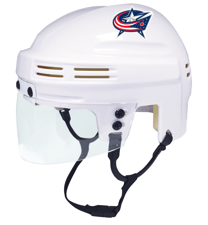 Columbus Blue Jackets NHL Mini Helmet Collectible - Officially Licensed FANZ Collectibles Hockey Memorabilia - Perfect for Display, Gifts & Sports Fan Collections