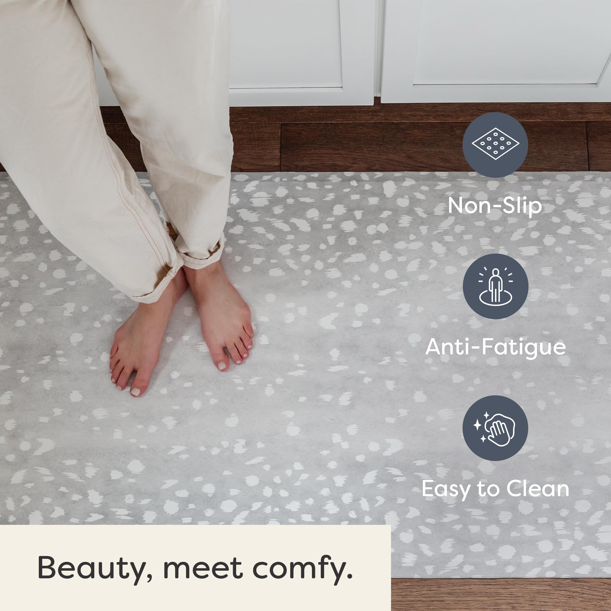 Nama Anti-Fatigue Kitchen Mat - Ergonomic Standing Mat for Comfortable Cooking