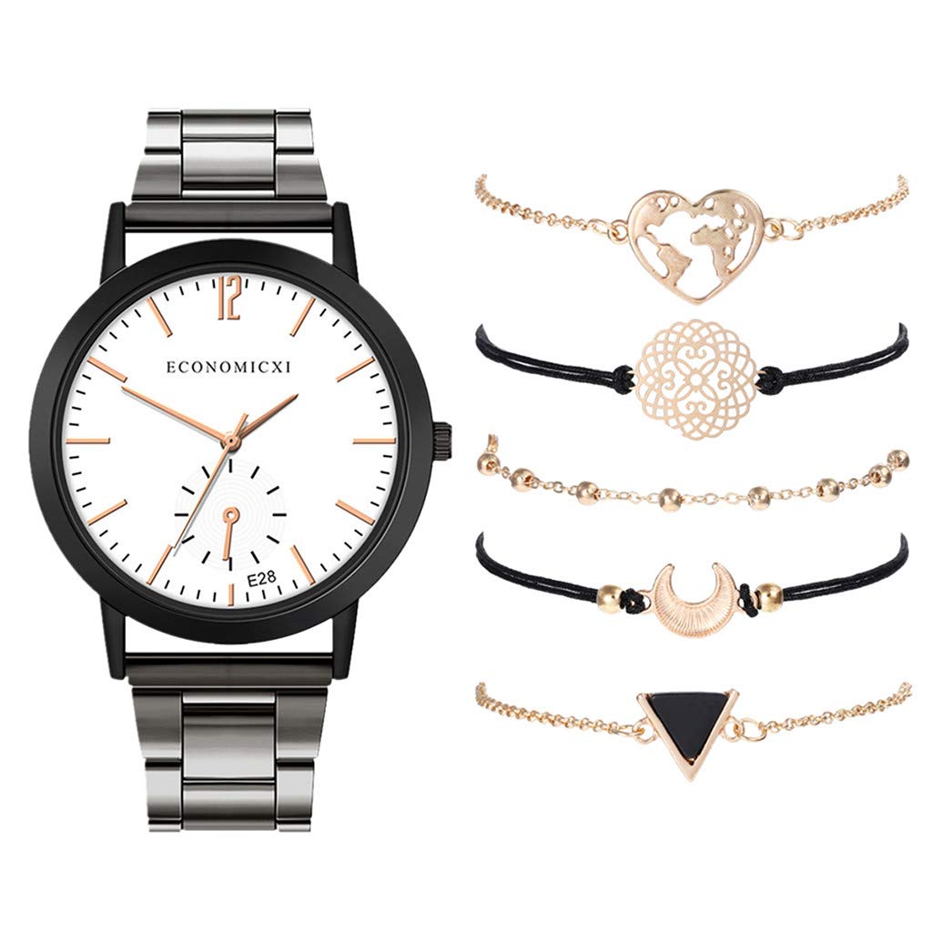 Women's Quartz Chronograph Watch - Classic Fashion Wristwatch for Girls, Sports & Smart Activities | Perfect for Workouts, Office & Everyday Wear
