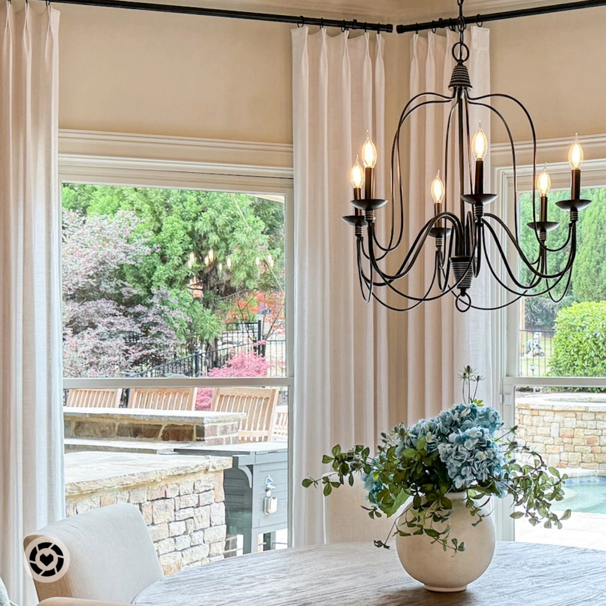 Pinch Pleated Blackout Curtains - 100% Linen Fabric for Modern Home Decor | Noise Reducing & Thermal Insulated Window Drapes for Bedroom & Living Room