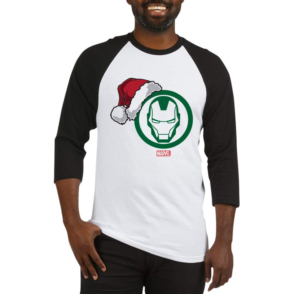 Iron Man Santa Baseball Jersey - Marvel Superhero Christmas Shirt for Men & Women | Perfect for Holiday Parties, Cosplay & Gift Giving