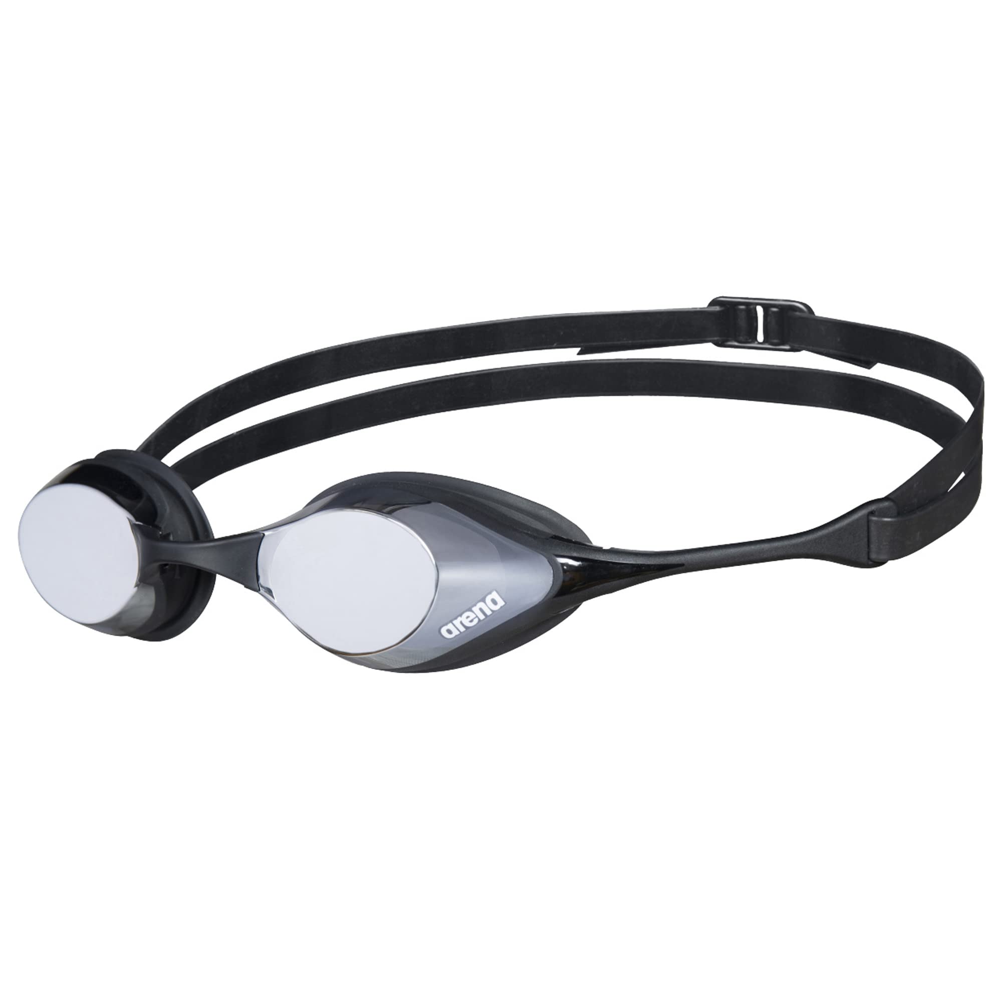 ARENA Unisex Adult Cobra Swipe Anti-Fog Racing Swim Goggles - Polycarbonate Mirror/Non-Mirror Lens - Hydrodynamic Design - Perfect for Competitive Swimming, Triathlons & Pool Training