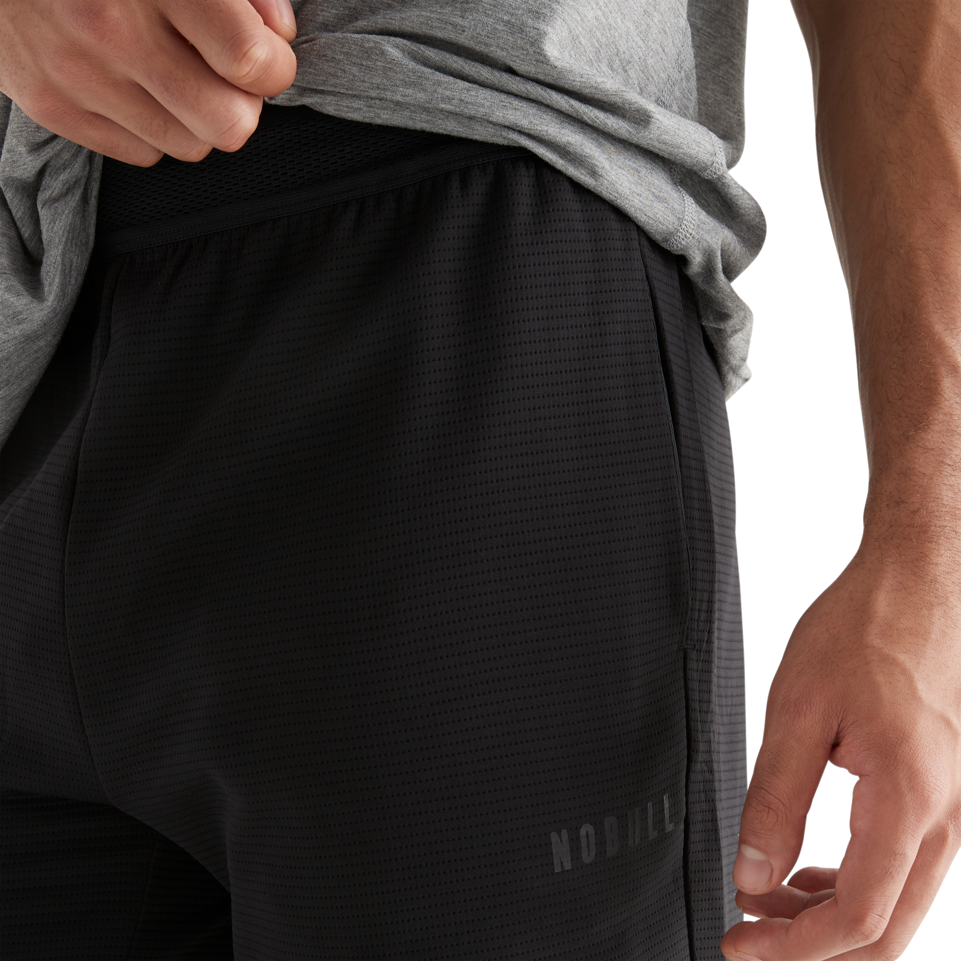 Men's Textured Knit Shorts - 7 Inch Inseam Comfortable Casual Summer Shorts for Outdoor Activities, Gym, and Beach Wear