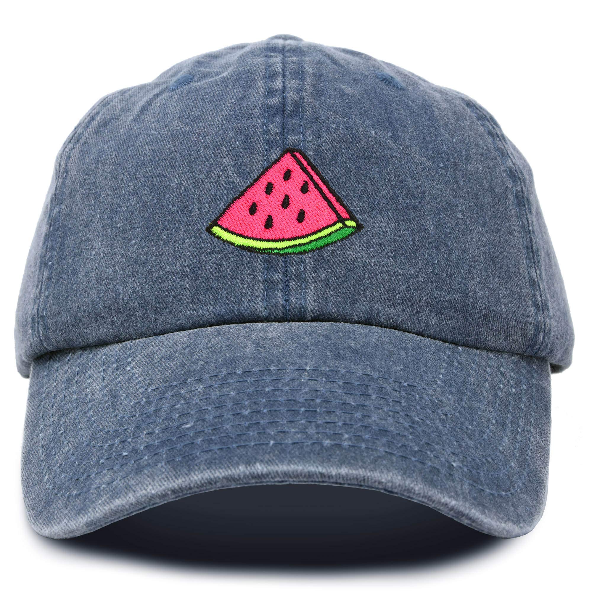 DALIX Embroidered Watermelon Baseball Cap for Women - Cute Summer Fruit Lovers Hat - Perfect for Beach, Picnic, and Outdoor Activities