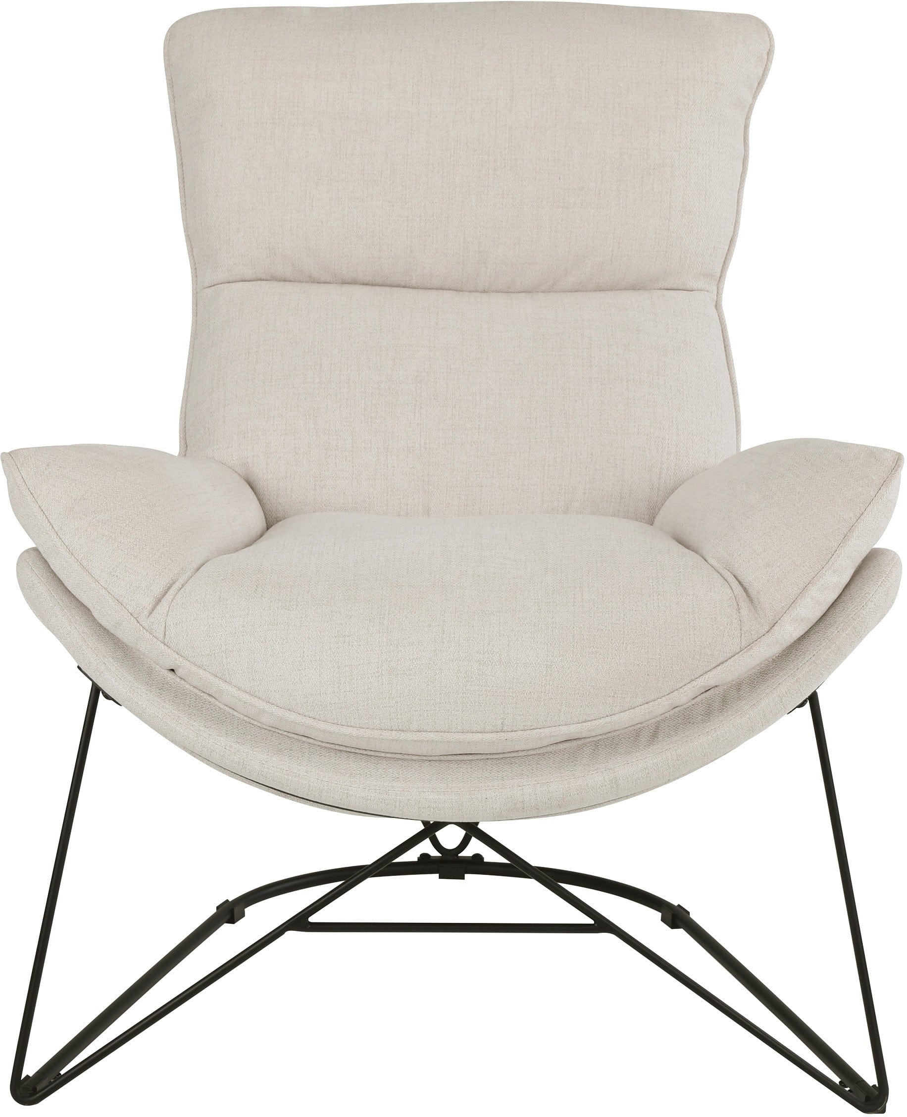 Office Star Ryedale Lounge Chair - Ergonomic Office Chair with Adjustable Height & Lumbar Support - Perfect for Home Office, Gaming & Relaxation