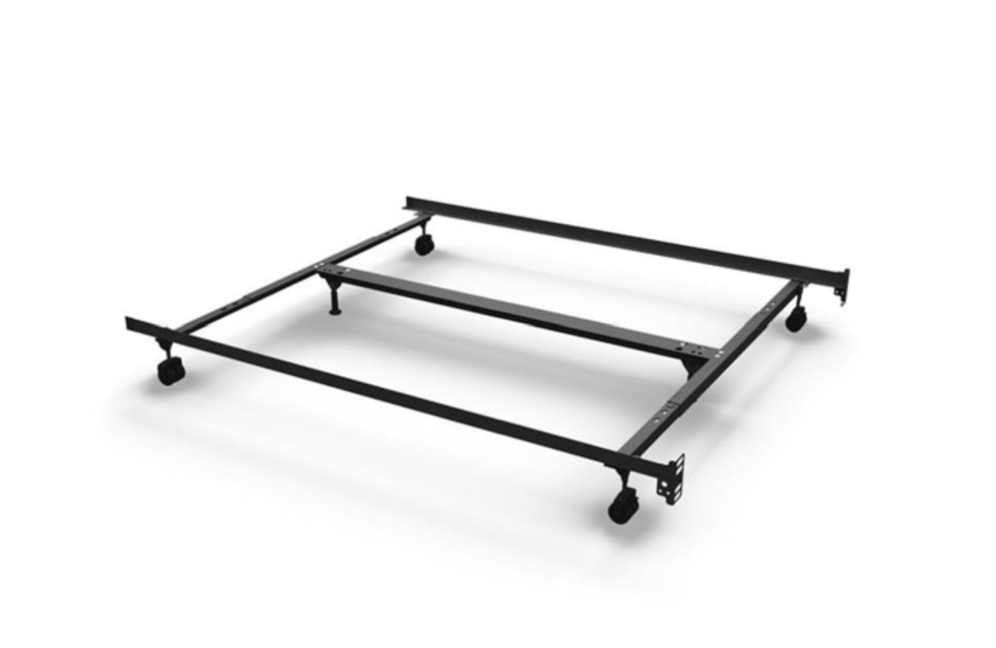 Queen Size Bed Frame with Heavy Duty Steel Slats - Sturdy Metal Platform Bed Frame for Bedroom, Easy Assembly, Noise Free, Modern Design - Perfect for Master Bedroom, Guest Room, or Dorm