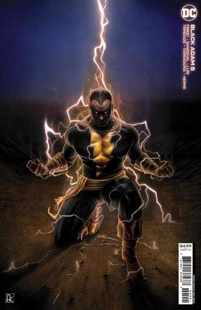 Black Adam #5 Cover C Ariel Colon Variant - Premium Card Stock Comic Book for Collectors & Fans | Perfect for Display, Gifts & Comic Book Collections