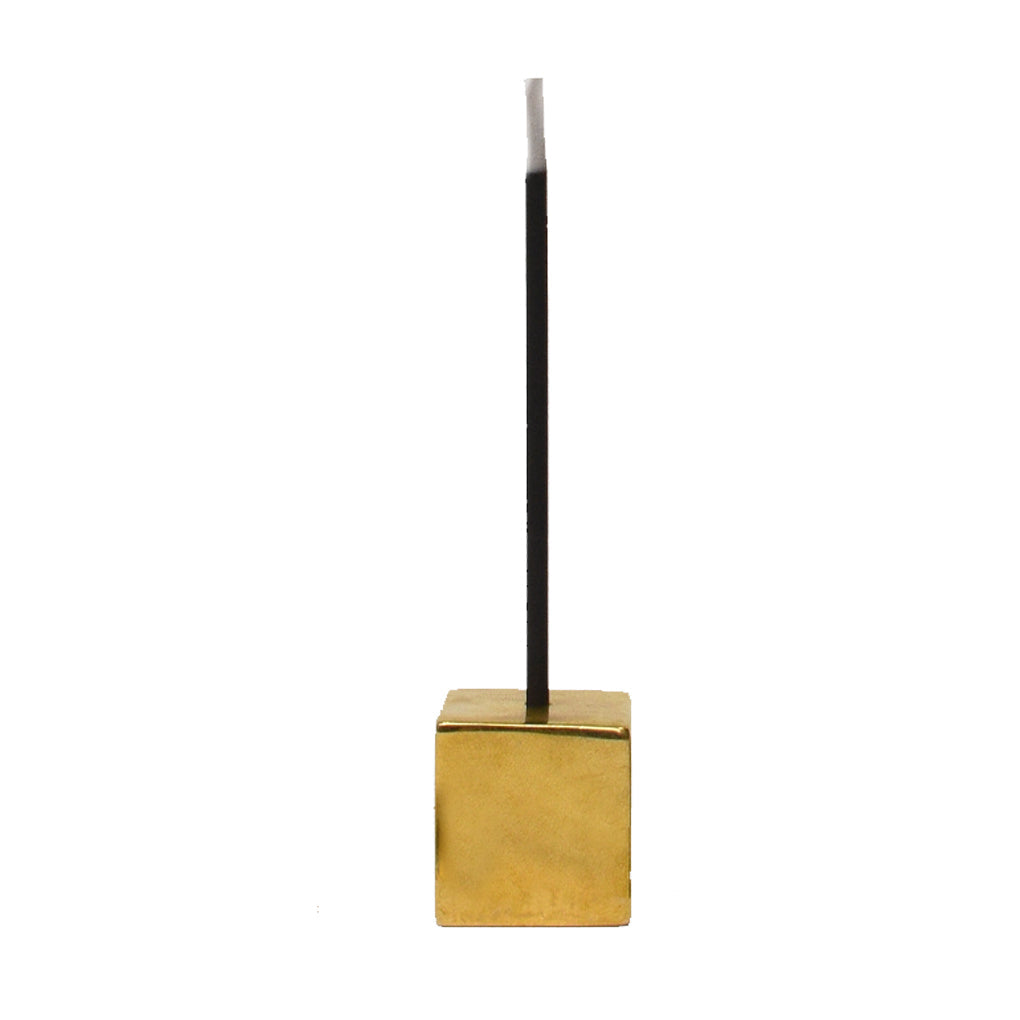 Pure Brass Incense Holder for Meditation & Relaxation - Handcrafted Aromatherapy Room Decor for Yoga, Spa, and Home Wellness Spaces