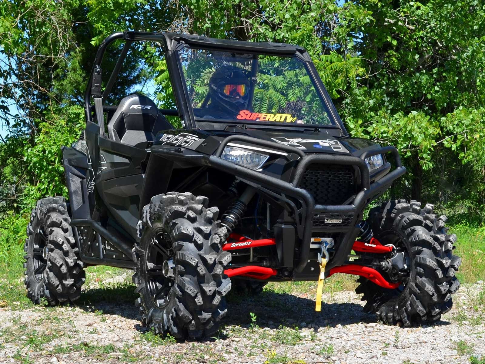 SuperATV Heavy Duty High Clearance A-Arms for Polaris RZR S 900 / RZR 4 900 (2015-2016) - 1.5