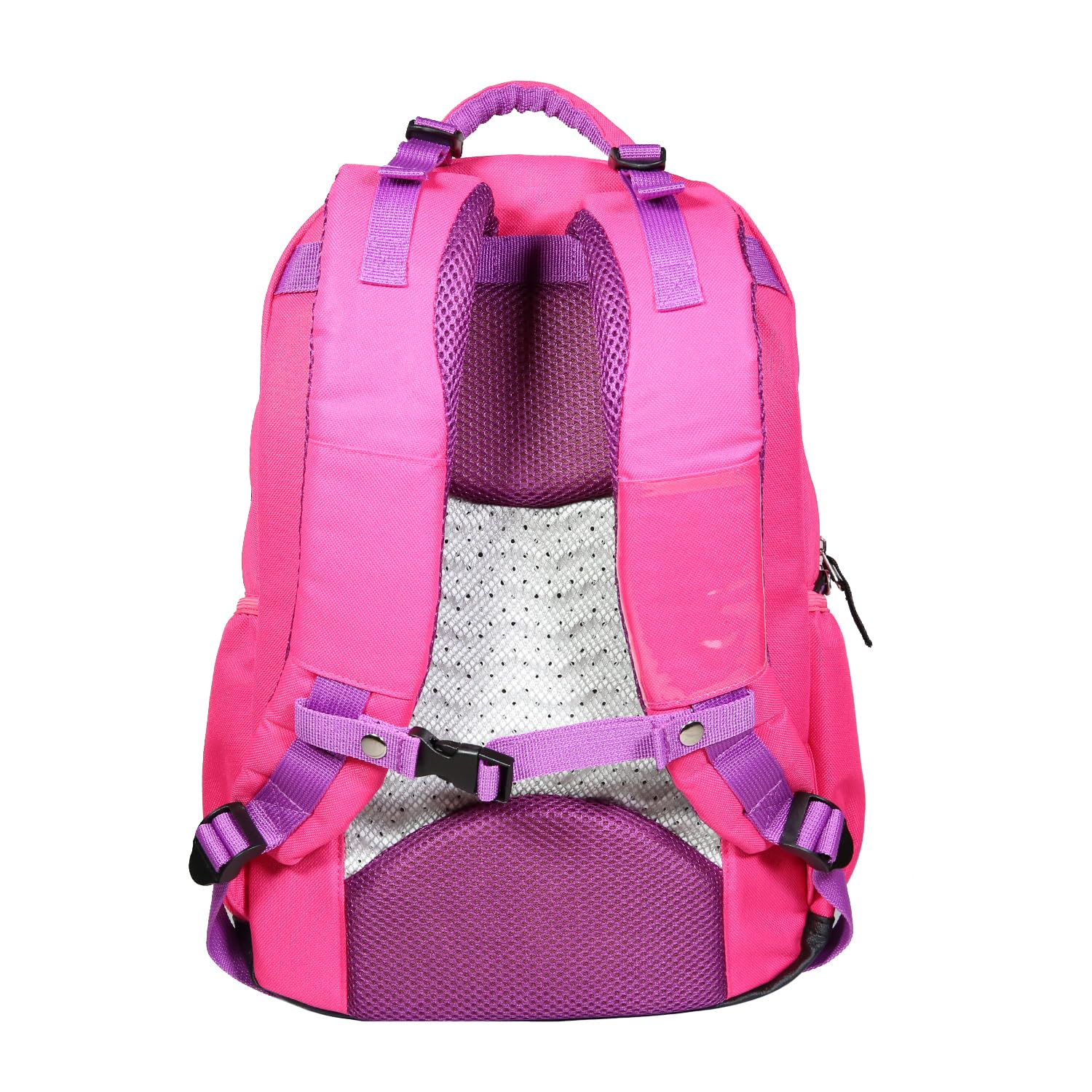 Bagtrotter Phileas 2-Compartment Backpack - Stylish Zebra Print Rose Pink for Women, Travel, Work & School