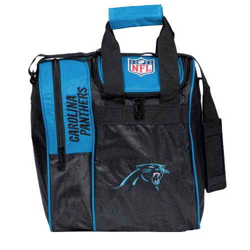 Carolina Panthers NFL Team Logo Tote Bowling Bag - Durable Sports Gym Bag for Football Fans, Perfect for Bowling, Travel, and Game Day Accessories