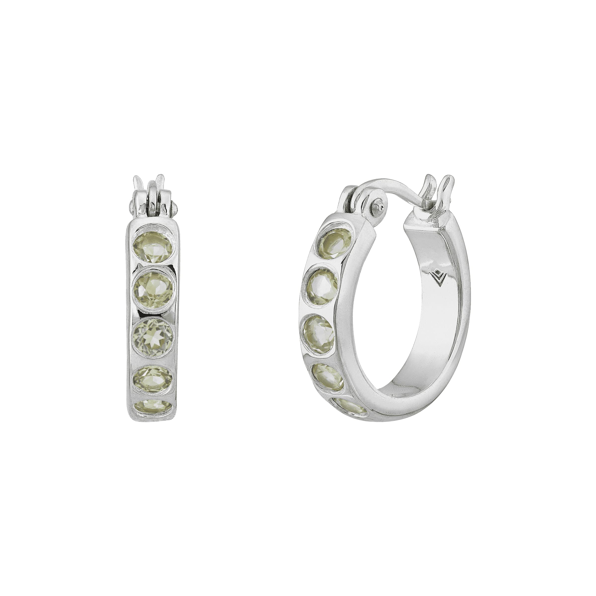 Sterling Silver Silpada 'Birthday Wish' Huggie Hoop Earrings - Perfect Gift for Women, Birthday Present, Anniversary Jewelry, Everyday Wear