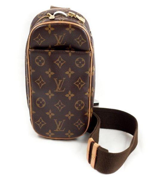 Authentic Louis Vuitton Pochette Gange Bag - Monogram Canvas Crossbody Purse for Women | Perfect for Date Night, Travel & Everyday Use