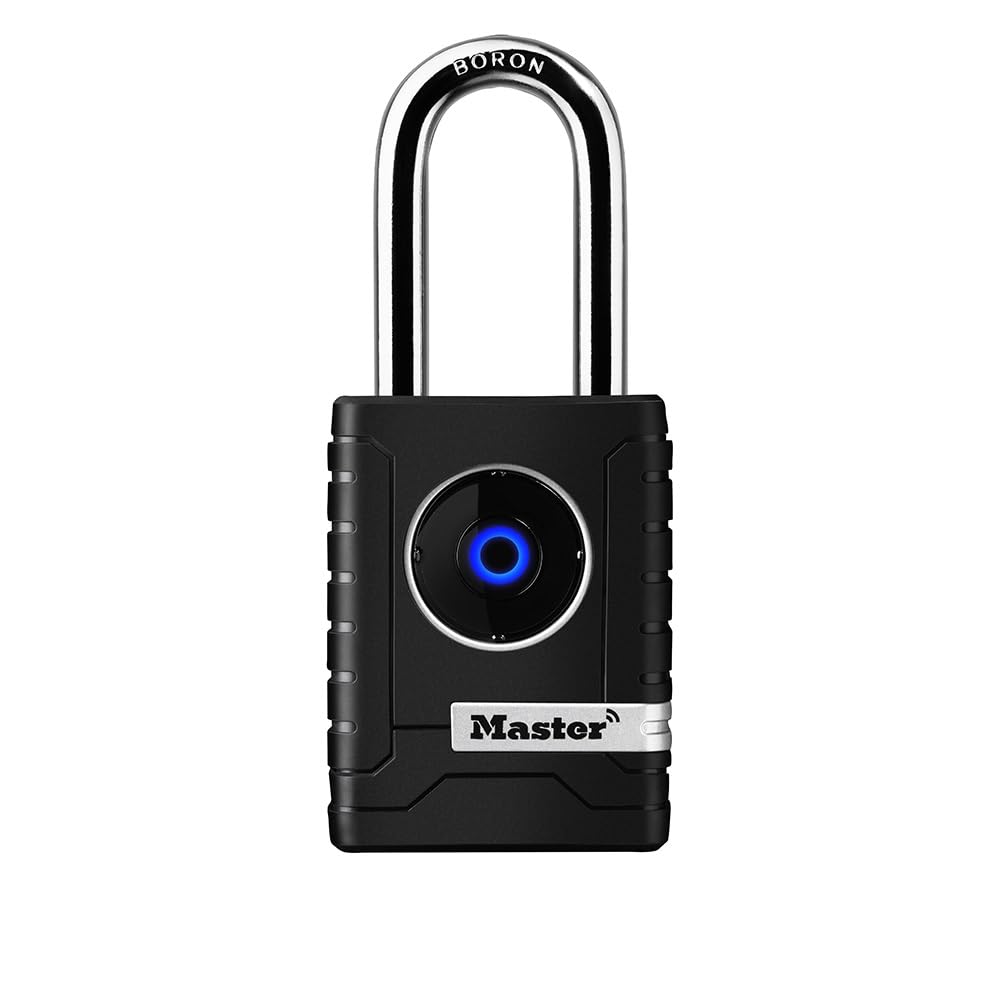 Master Lock 4401LHEC Bluetooth Smart Padlock with Keypad - 2-7/32