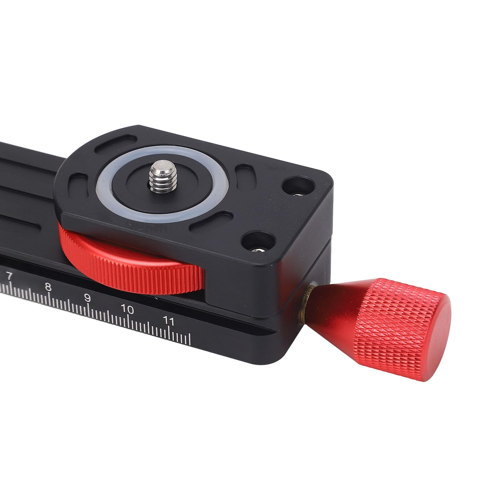 Macro Rail Slider for Mirrorless Cameras - 5kg-10kg Load Capacity, Aluminum Alloy Quick Release Clamp with 1/4