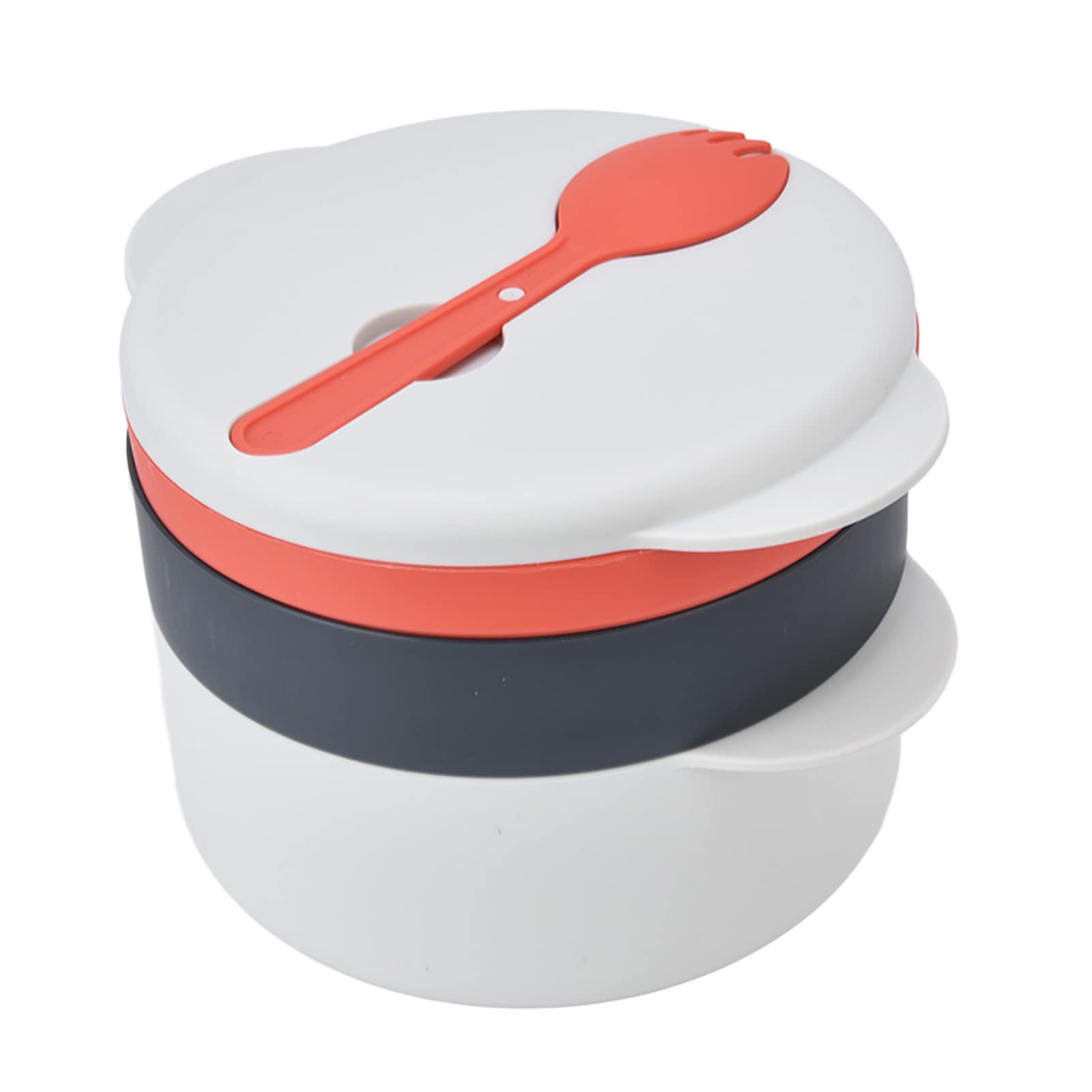 Pinsofy Microwave Steaming Container - Stackable Multi-Layer BPA-Free Vegetable Cooker with Heat-Resistant Handle for Safe & Easy Cooking | Perfect for Meal Prep, Healthy Eating & Quick Microwave Meals