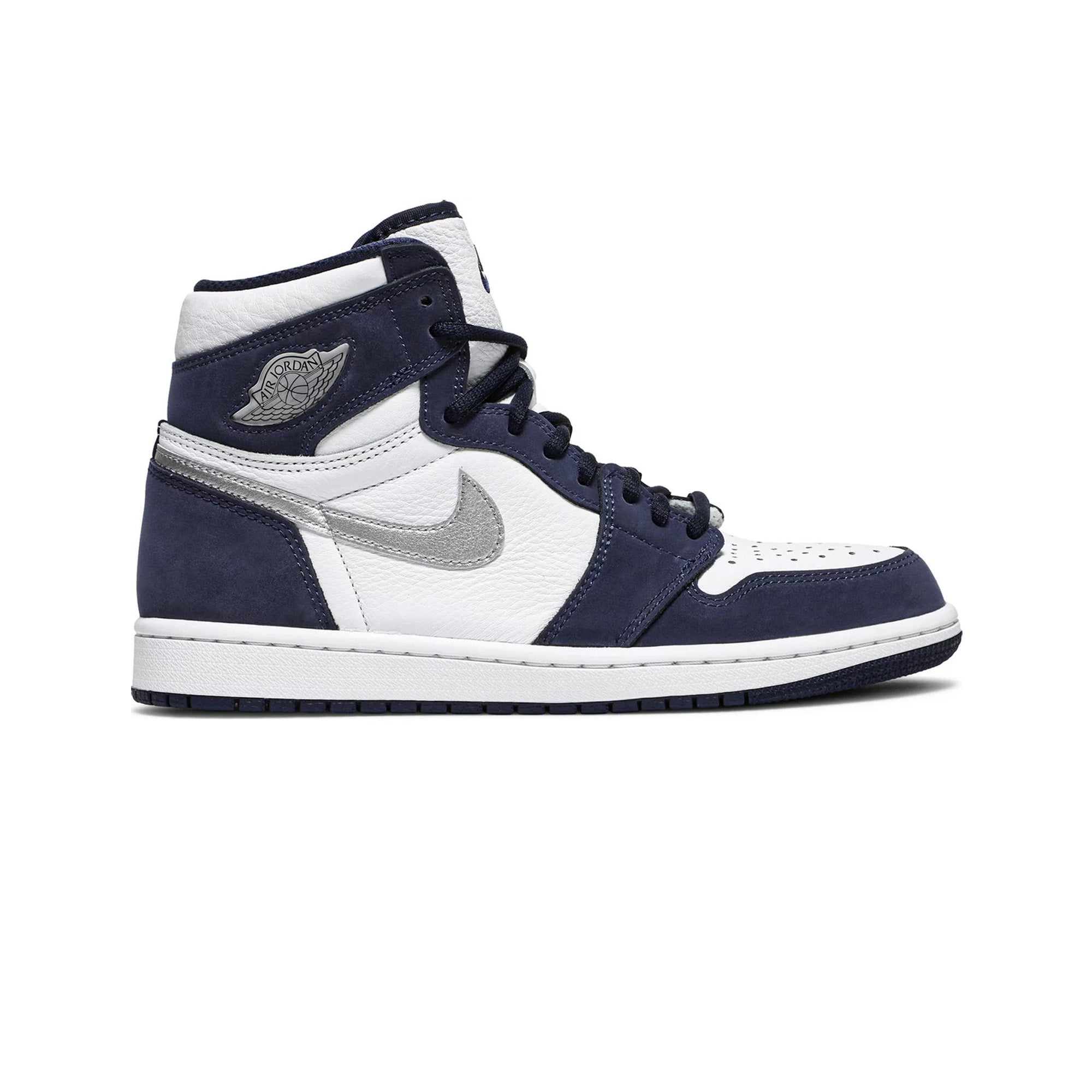 Air Jordan 1 CO. Japan 'Midnight Navy' 2020 Retro Sneakers - Men's Basketball Shoes for Streetwear & Casual Style
