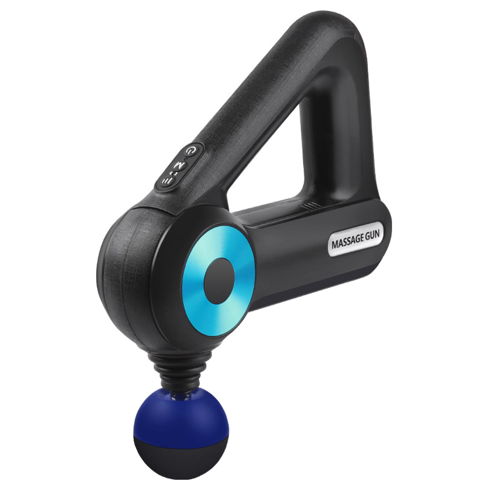 Professional Electric Massage Gun - Deep Tissue Muscle Relaxer for Pain Relief, Home Fitness & Recovery, Blue | Perfect for Athletes, Gym Enthusiasts & Home Use
