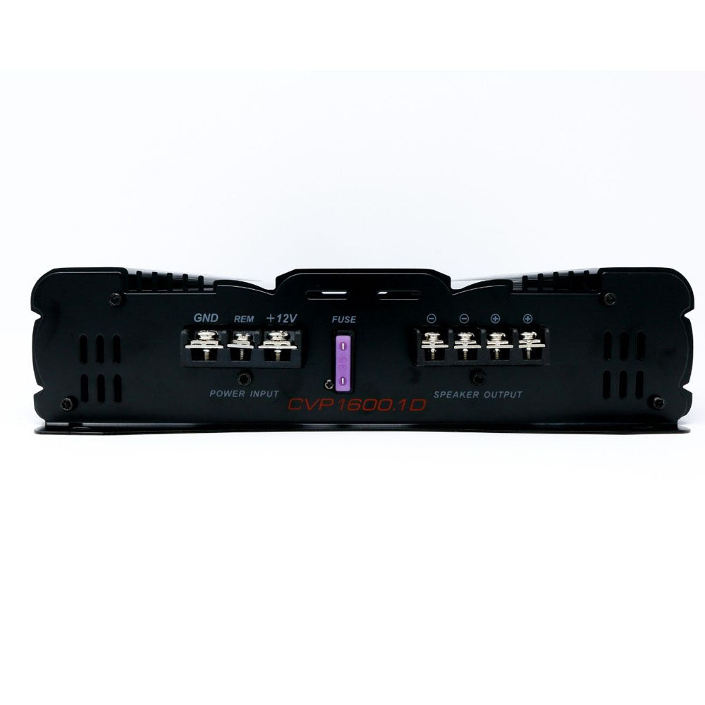 Cerwin Vega CVP1600.1D CVP Series Monoblock Class D Car Amplifier 1600W - Certified Refurbished for Powerful Bass & Clear Sound | Perfect for Car Audio Systems & Subwoofers