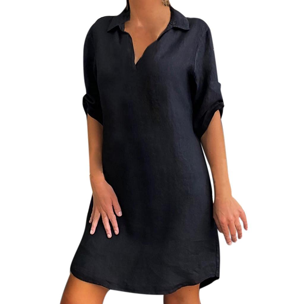 Plus Size Wedding Guest Dresses for Women - High Waist A-Line Casual Dress with Cute Print, Elegant Party Dress for Bridal Shower, Cocktail Party & Special Occasions