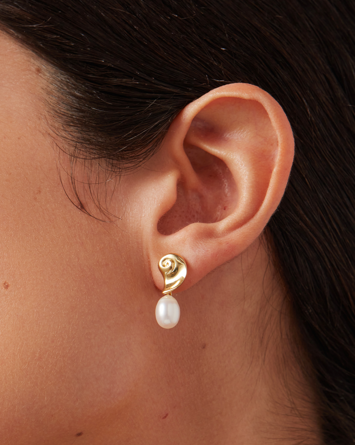 Lucille Earrings for Women - Elegant Gold Hoop Earrings for Everyday Wear | Perfect for Parties, Work & Date Nights