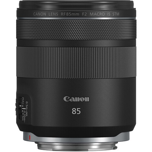 Canon RF 85mm F2 Macro IS STM Lens for Portrait Photography - Professional Full Frame Mirrorless Camera Lens with Image Stabilization for Wedding, Studio & Low Light Shooting
