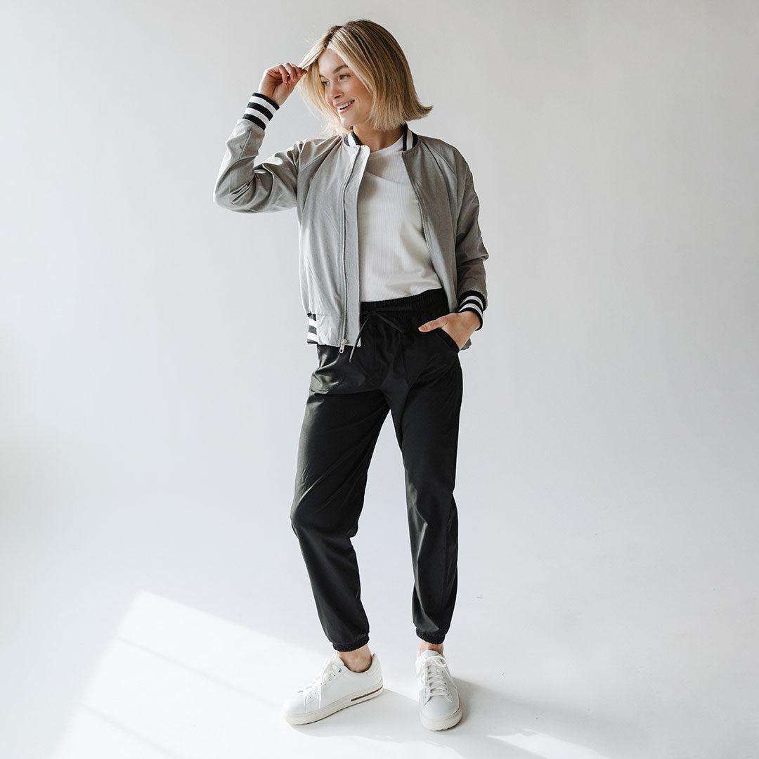 Everywhere Joggers for Men & Women - Comfortable Black Jogger Pants for Running, Yoga, Travel & Lounge Wear