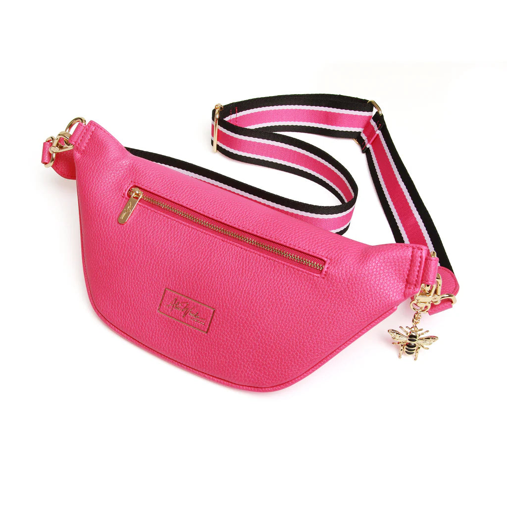 Alice Wheeler Banana Bag - Hot Pink Waterproof Hanging Storage for Fruits, Vegetables & Groceries | Perfect for Kitchen, Pantry, Camping & Travel Organization