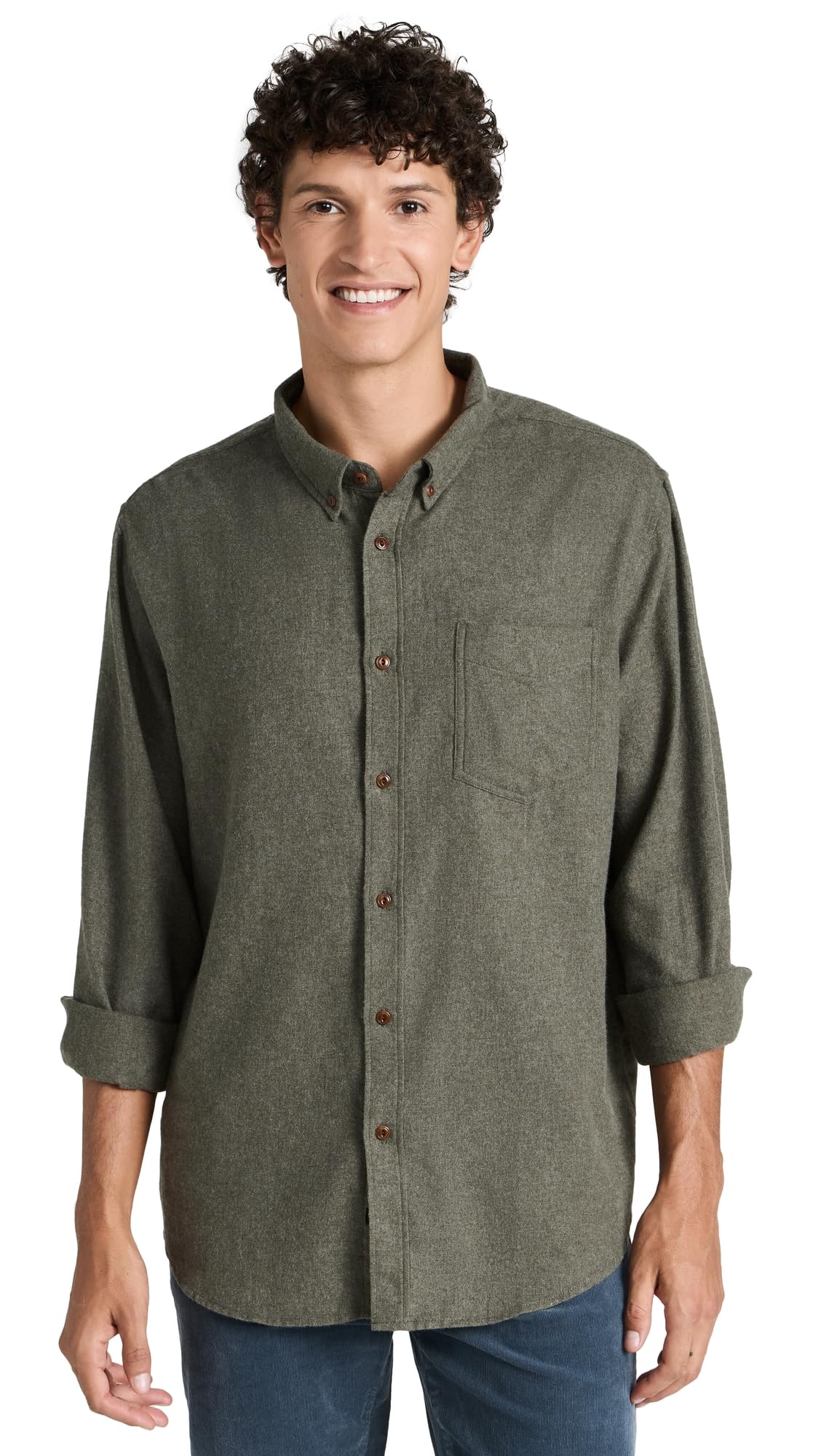 Men's Runson Button Down Shirt - Casual Slim Fit Long Sleeve Dress Shirt for Work & Business | Perfect for Office, Date Night & Formal Occasions