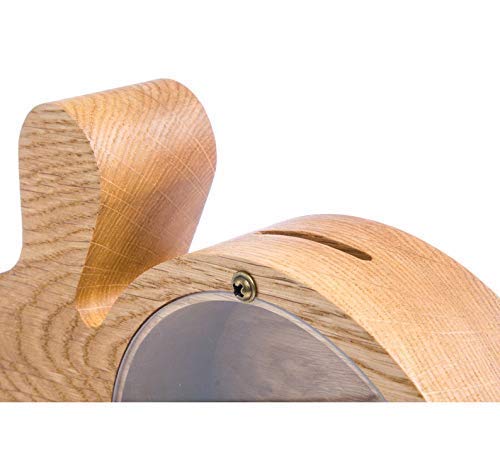 Personalized Wooden Bunny Piggy Bank - Handmade Rabbit Coin Money Box for Kids, Easter & Baby Shower Gifts (3 Sizes) - Perfect for Saving Coins, Birthday Presents, and Home Decor