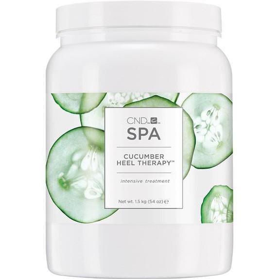 CND Cucumber Heel Therapy Intensive Treatment 54 oz - Deep Moisturizing Foot Cream for Cracked Heels & Dry Skin - Perfect for Pedicures, Spa Days & At-Home Foot Care