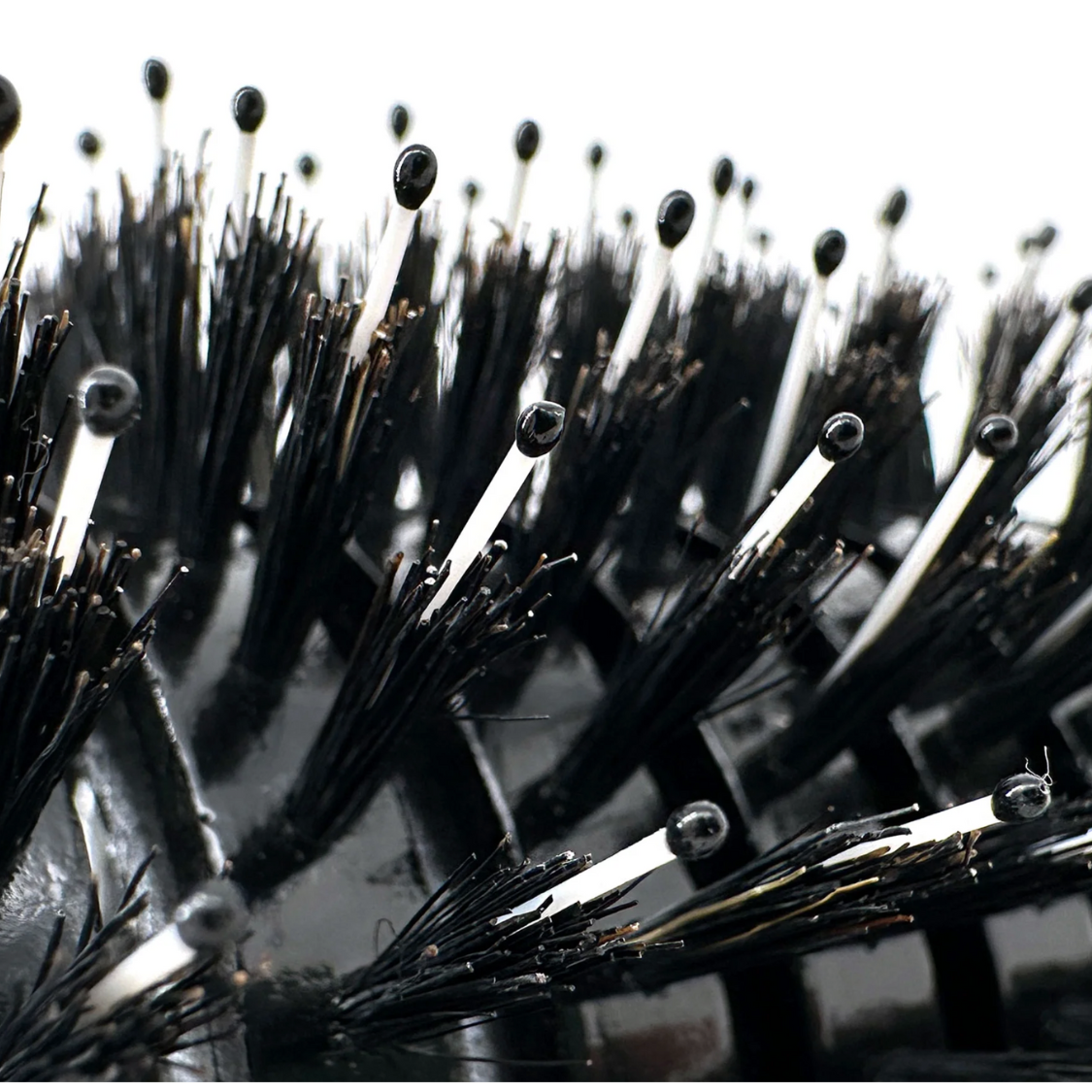 Phillips Brush 3.5 Monster Vent Round Brush with Poly Tip - Mixed Boar & Ionic Nylon Bristles (LUXE MV3P) for Professional Hair Styling & Blowouts