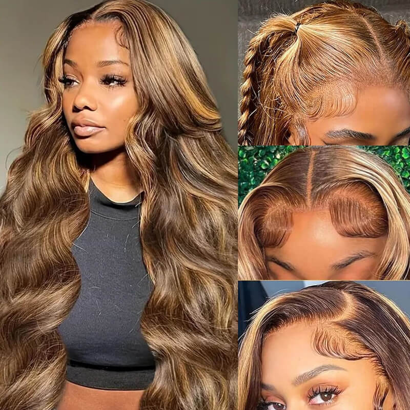 26inch Pre-Colored 13x6 Lace Frontal Wig - Body Wave/Straight Human Hair Wig for Black Women | Natural Look & Comfort | Perfect for Daily Wear, Parties & Special Occasions