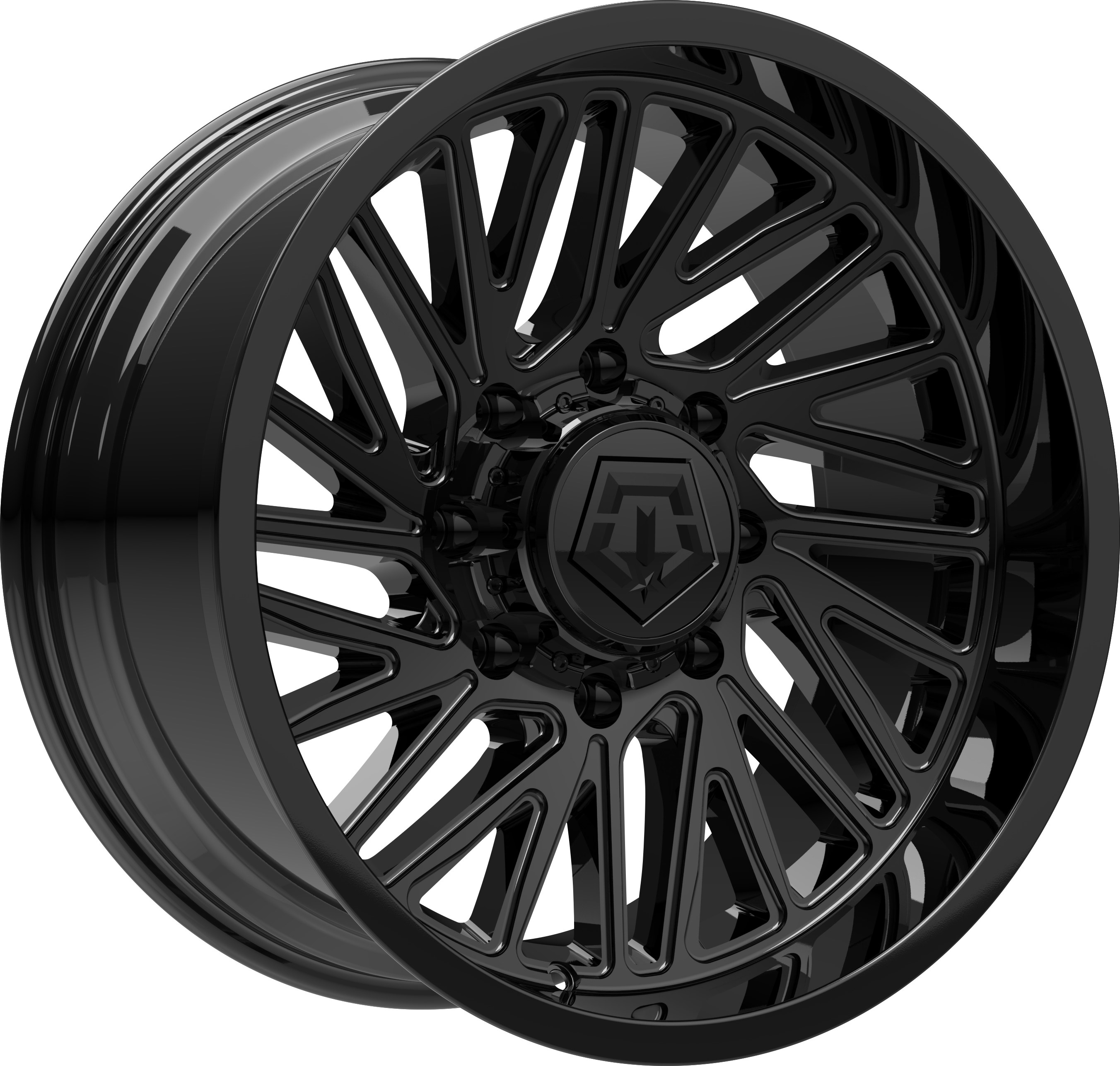 22x10 8x180 ET12 CB124.3 553B Alloy Wheels - Perfect for Off-Road Trucks, SUVs, and Custom Car Builds