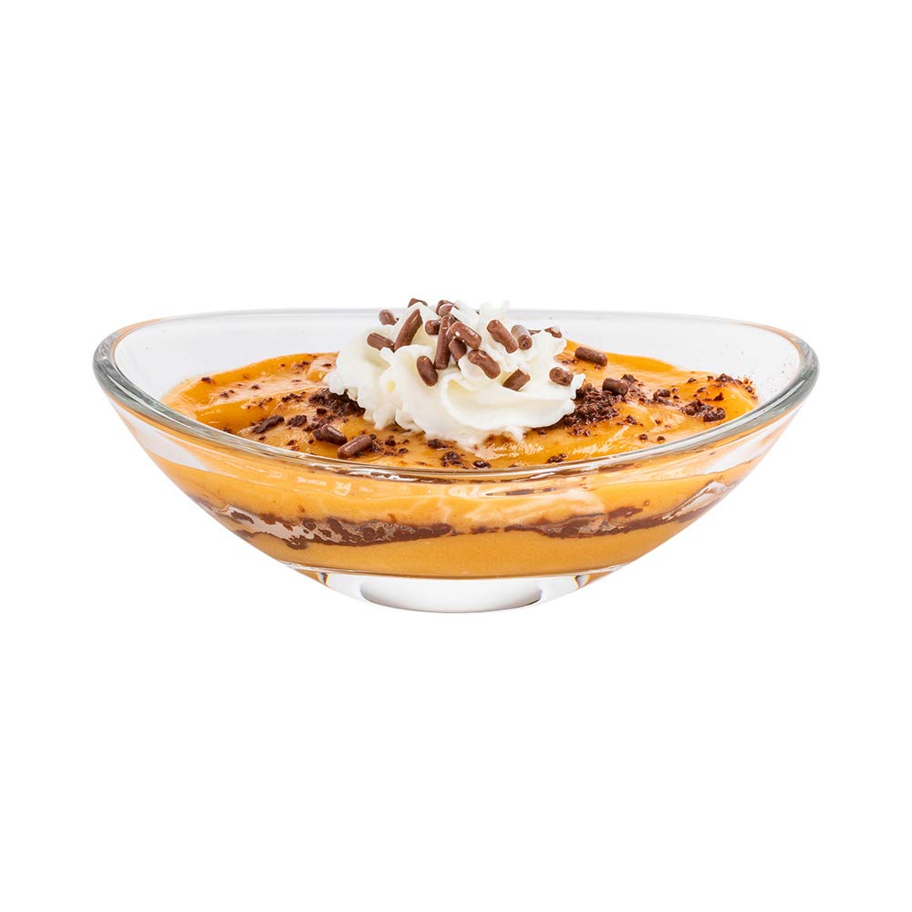 2 oz Mini Glass Bowls Set of 60 - Lead-Free Clear Oval Glass Prep Dishes for Desserts, Appetizers, Spices & Condiments | Dishwasher Safe Kitchenware for Restaurants, Bakeries & Home Cooking