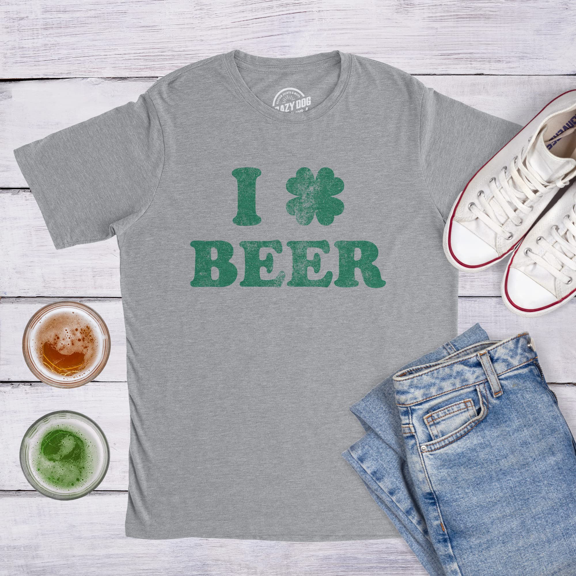 Funny St. Patrick's Day T-Shirts for Men - Cool Party & Parade Tees - Perfect for Irish Celebrations, Pub Crawls & Festive Events