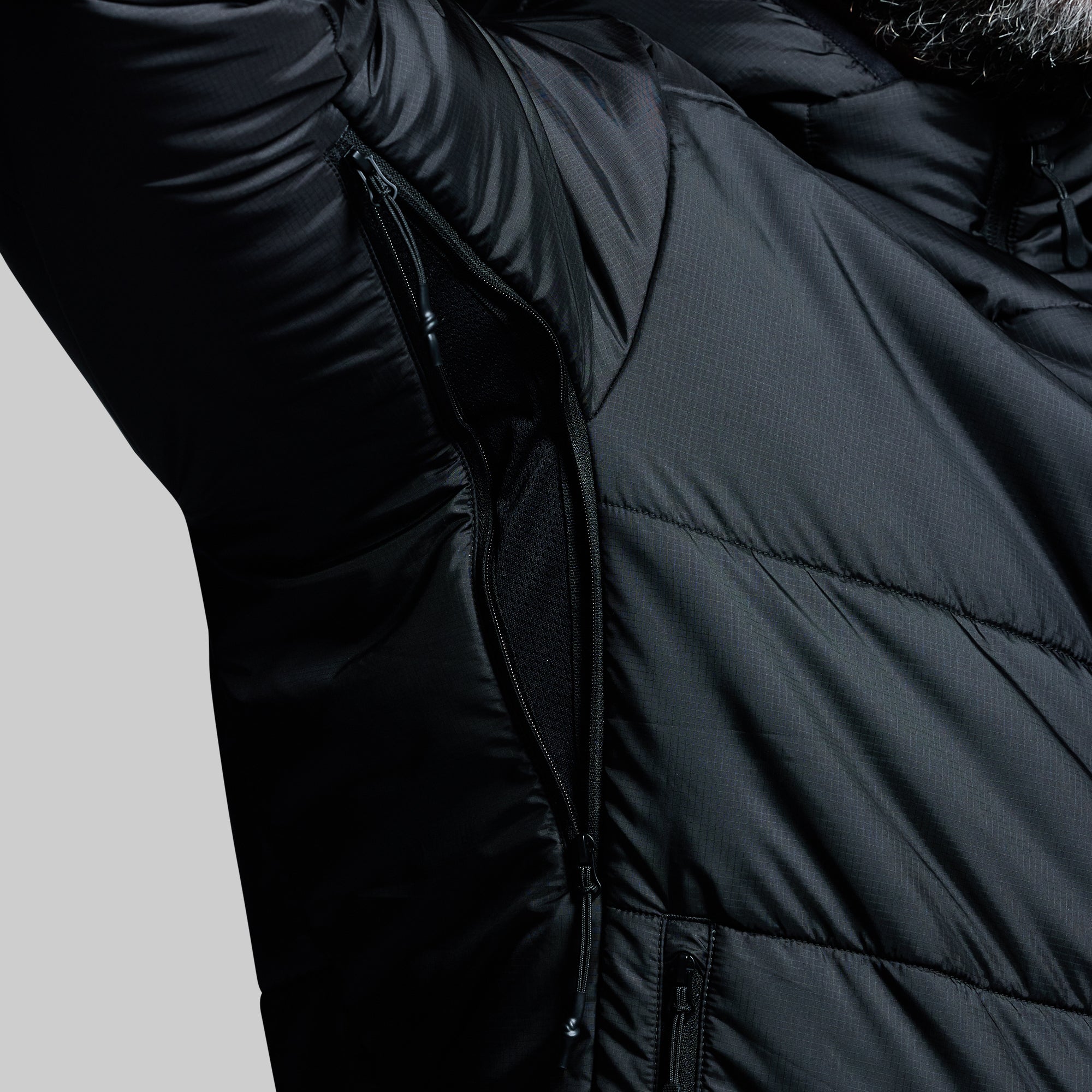 Men's Tundra Jacket 2.0 - Waterproof Winter Coat for Hiking & Outdoor Activities (Black)
