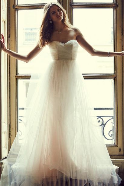 Hayley Paige Bella Candi Blush Wedding Gown - Elegant A-Line Bridal Dress for Romantic Ceremonies & Formal Events