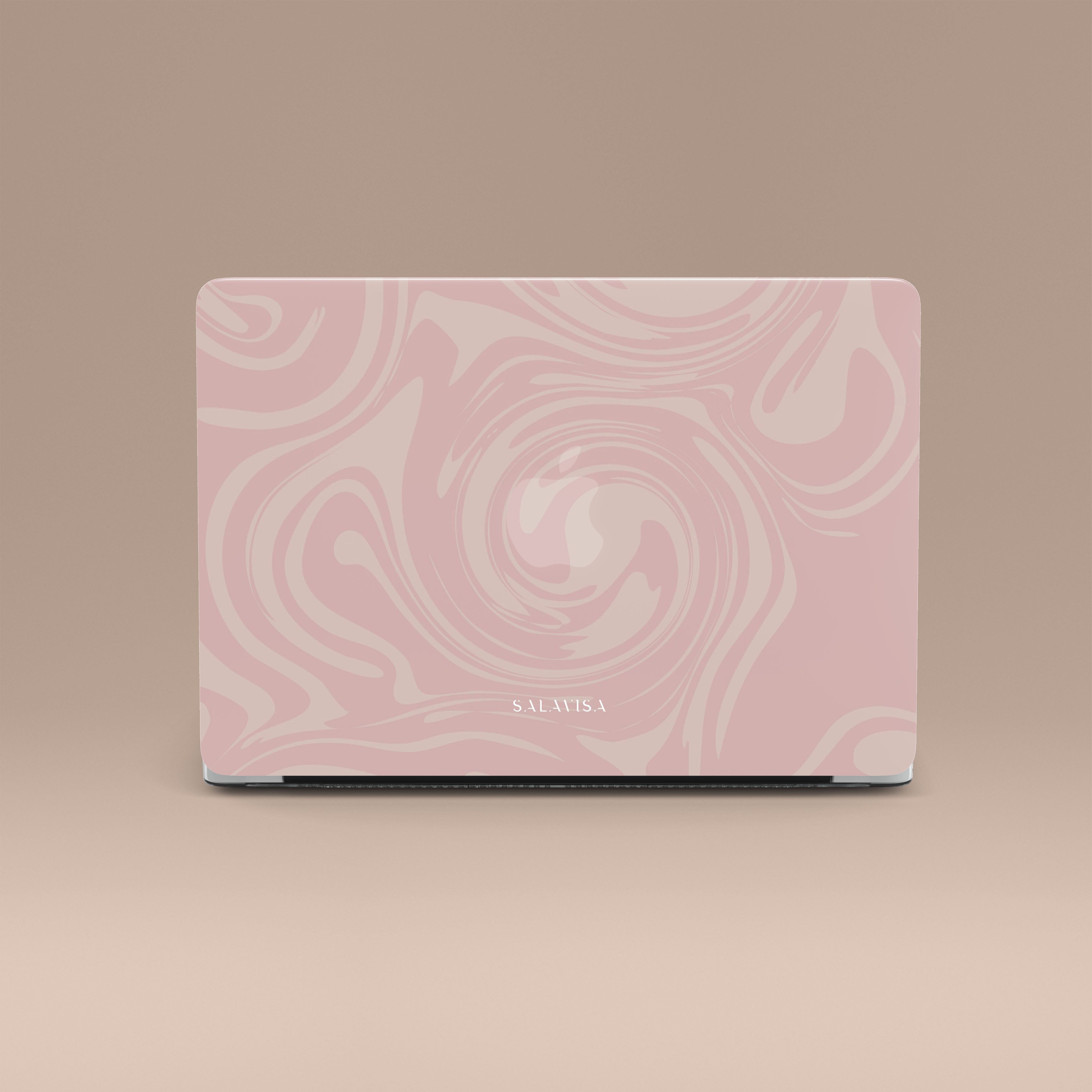 Pink Swirl MacBook Case - Protective Hard Shell Cover for MacBook Air/Pro 13